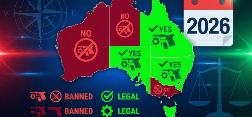 What States are Ghost Guns Legal and Banned Australia – Ultimate State Guide 2026